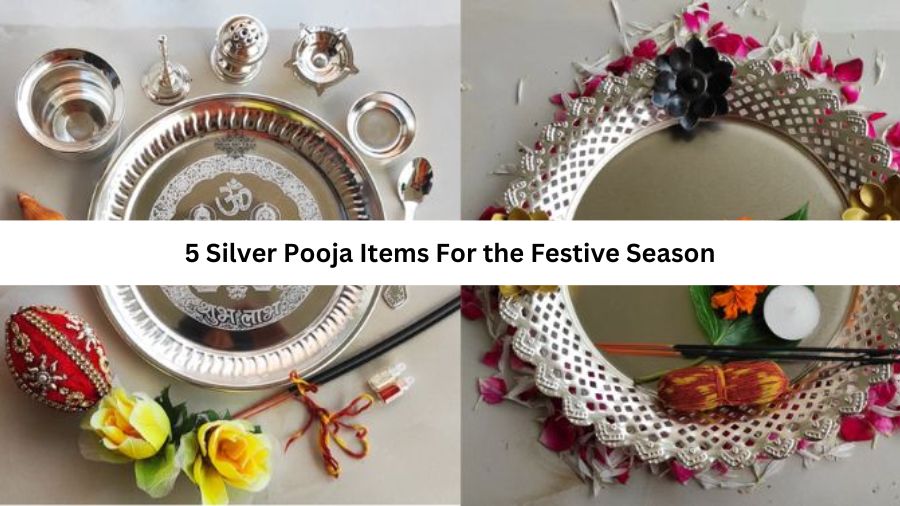 5 Silver Pooja Items For The Festive Season