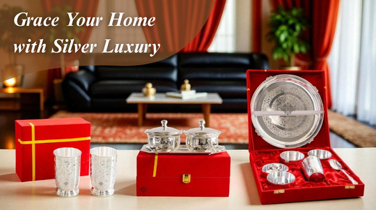 Add a Touch of Royalty with Indian Art Villa’s Silver-Plated Collection