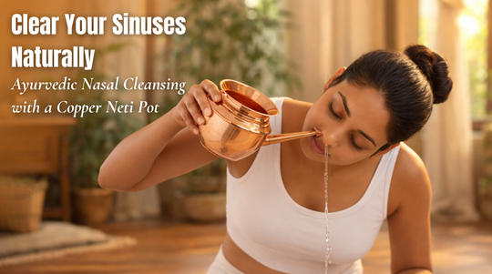 Can a Neti Pot Help with Allergies? A Complete Guide for Natural Sinus Care (As Per Ayurveda)