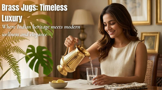 Brass Water Jugs: Where Indian Tradition Meets Modern Luxury