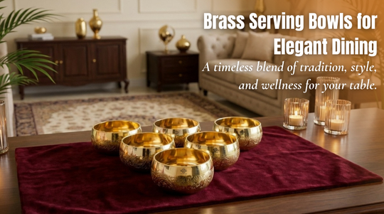 Brass Serving Bowls: A Stylish Way to Serve Food