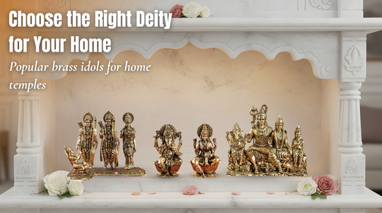 How to Choose the Perfect Brass Idols for Your Home Temple
