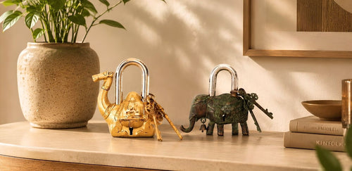 Brass Door Vintage Pad Locks & Door Handles