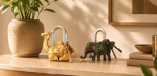Brass Door Vintage Locks