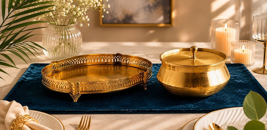 Brass Serveware