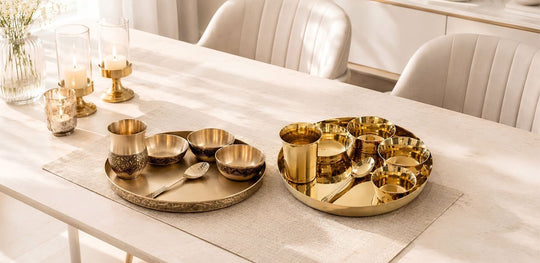 Bronze Dinner Set