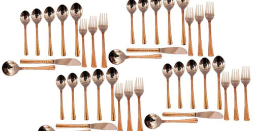 Steel Copper Cutlery