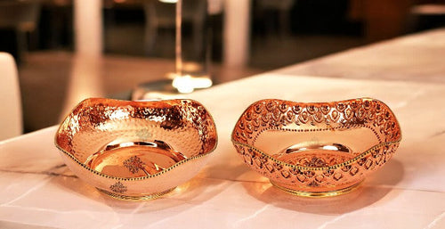 Copper Bread Baskets