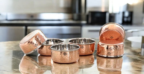 Copper Bowls & Pots