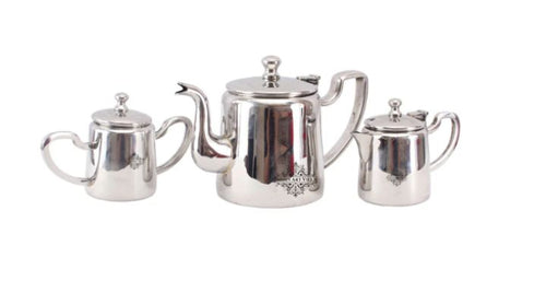 Steel Tea Pots & Containers
