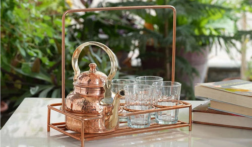 Unique Copper Tea Pots/Containers