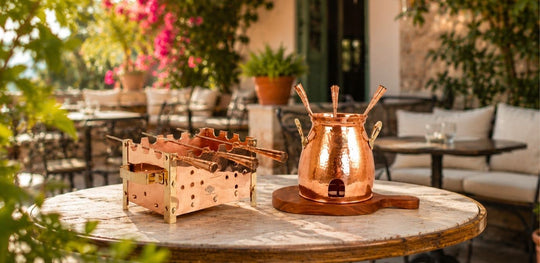 Copper Barbecue & Food Warmers