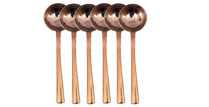 Copper Serving Spoon & Laddles