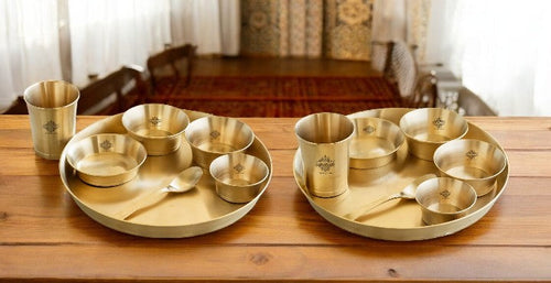 Brass Dinner/Thali Sets