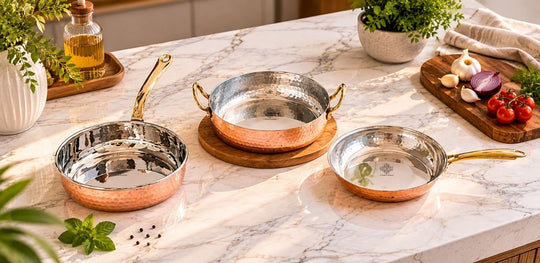 Copper Fry/Serving Pans