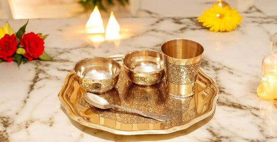 Brass Pooja Thali