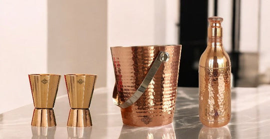 Copper barware essentials