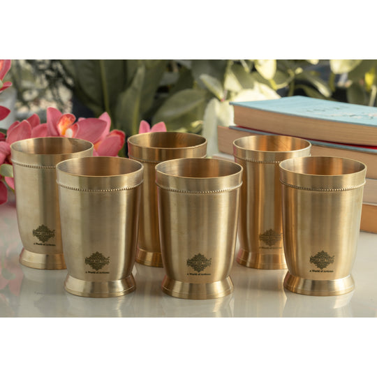 Pure Brass Matt Finish Glass