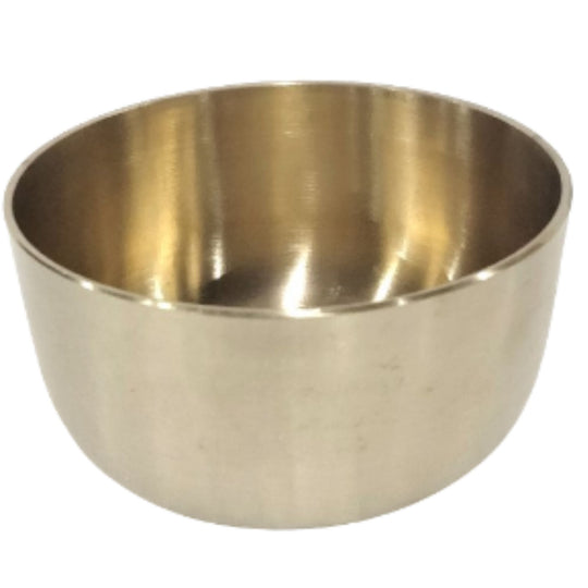 Brass Bowl With Matt Finish Design, Diameter-8.89 cm