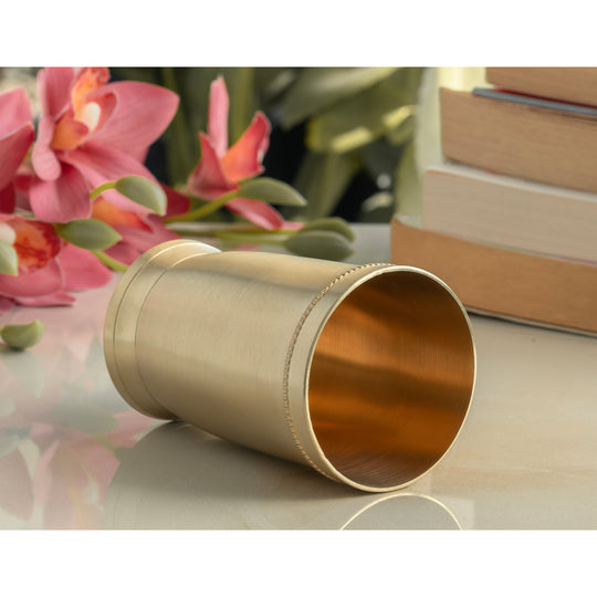 Pure Brass Matt Finish Glass