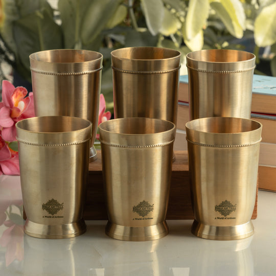 Pure Brass Matt Finish Glass