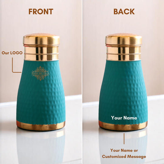 Personalized Copper Silk Finish Bedroom Water Bottle 950 ML