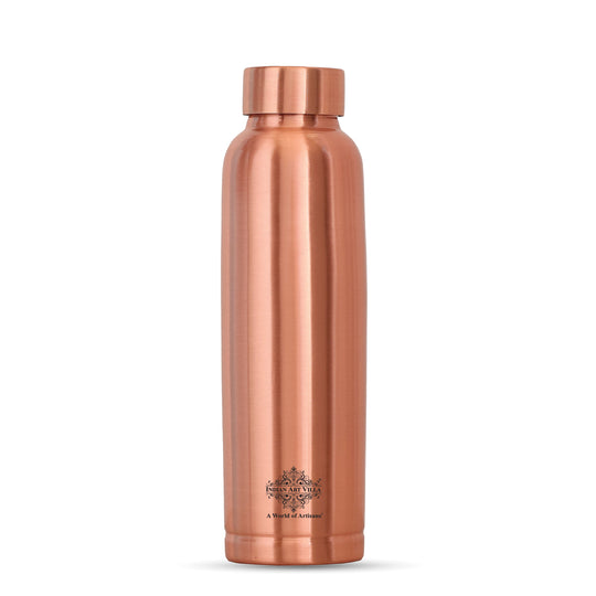 Doctor's Choice Pure Copper Water Bottle with Ergonomic Design