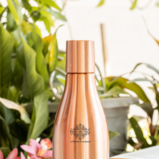 Half Embossed Authentic Copper Bottle 1150 ML