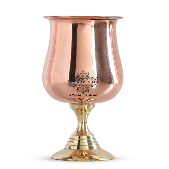 Pure copper tumbler handcrafted
