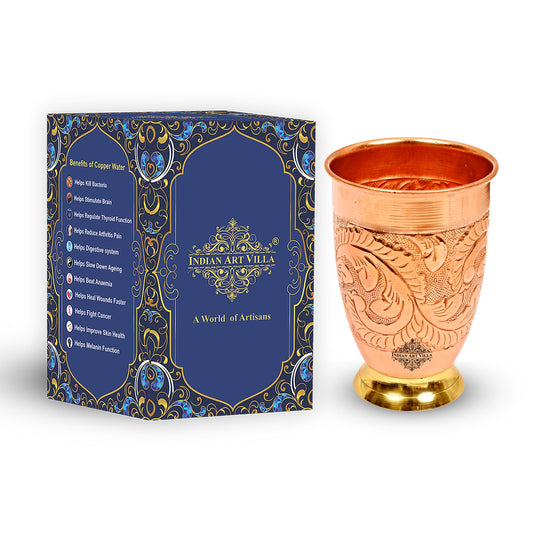 Pure copper vessel for Ayurvedic wellness use