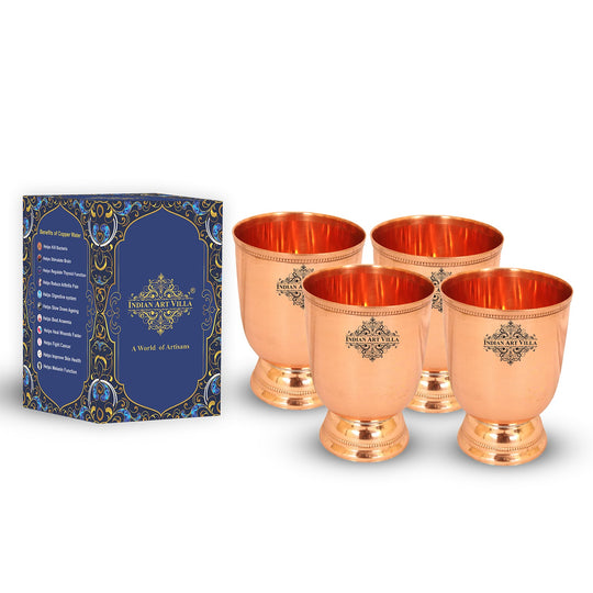 Copper drinking glass elegant design