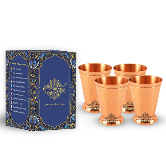 Copper glass for daily hydration use