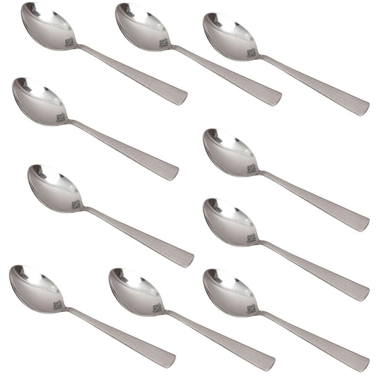 Pure Stainless Steel Hammered Design Table spoon