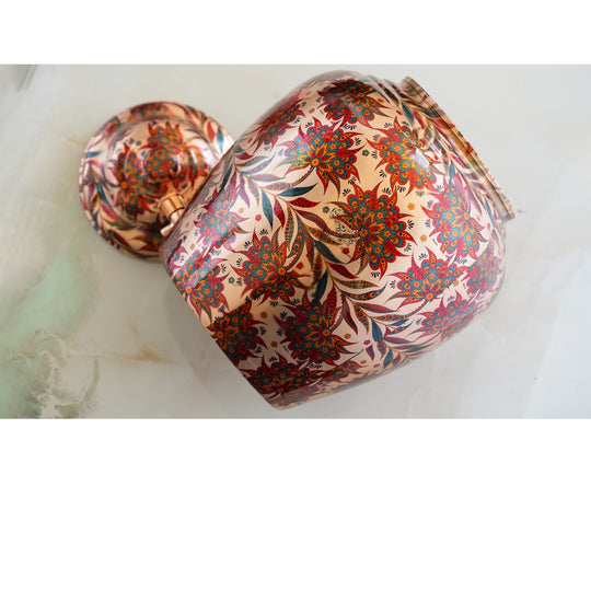 Side view of 5L tamba matka crafted by hand