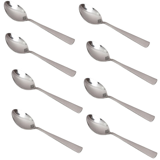 Pure Stainless Steel Hammered Design Table spoon