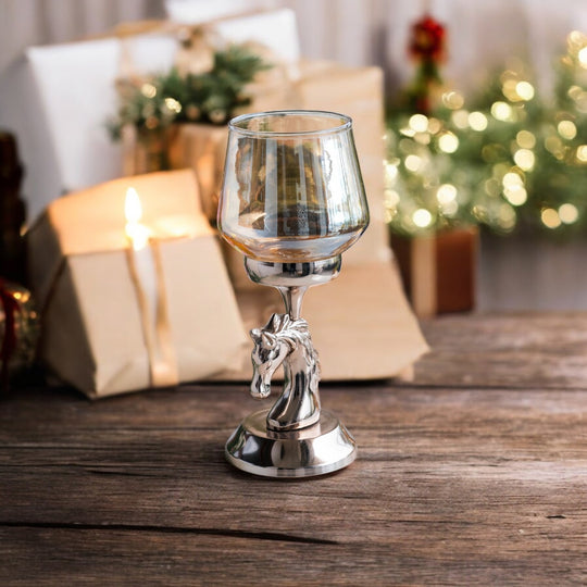 Horse Head Decorative Candle Holder for Home Decor