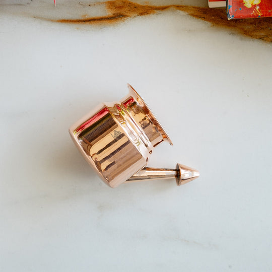 Pure Copper Netipot used for Yoga