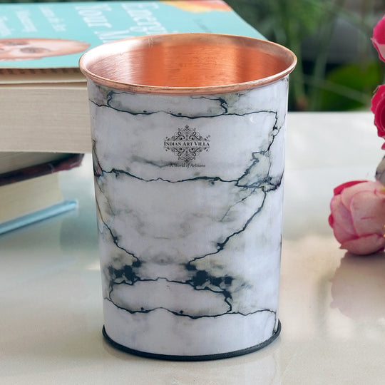 Pure copper water tumbler for daily hydration