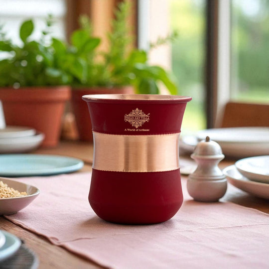 Copper vessel elegant artisan crafted finish