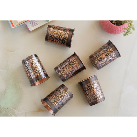 Copper drink vessel artisan crafted wellness use