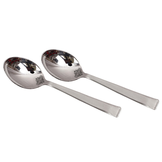 Pure Stainless Steel Handmade Matt Finsh Coffee Spoon