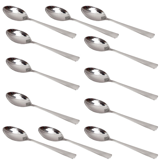 Pure Stainless Steel Handmade Matt Finish Design Table spoon