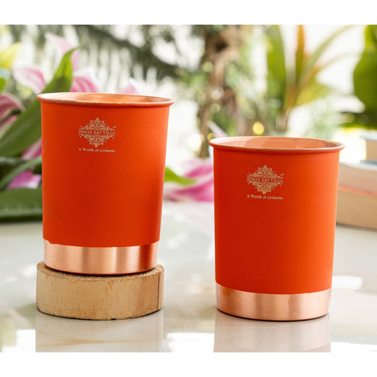 Copper vessel elegant design for hydration use