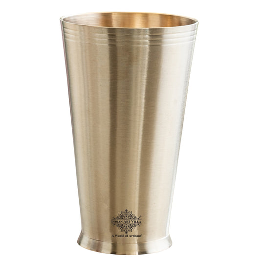 Pure Brass Matt Finish Lassi Glass