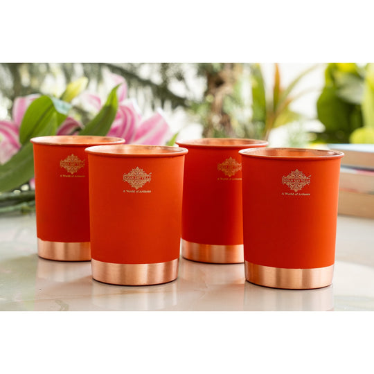 Copper drinkware for natural hydration and detox use