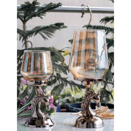 Horse Head Decorative Candle Holder for Home Decor