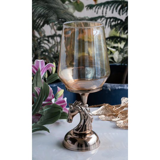 Horse Head Decorative Candle Holder for Home Decor