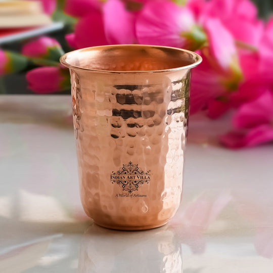 Copper drinking glass for daily use