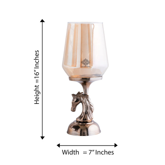 Horse Head Decorative Candle Holder for Home Decor