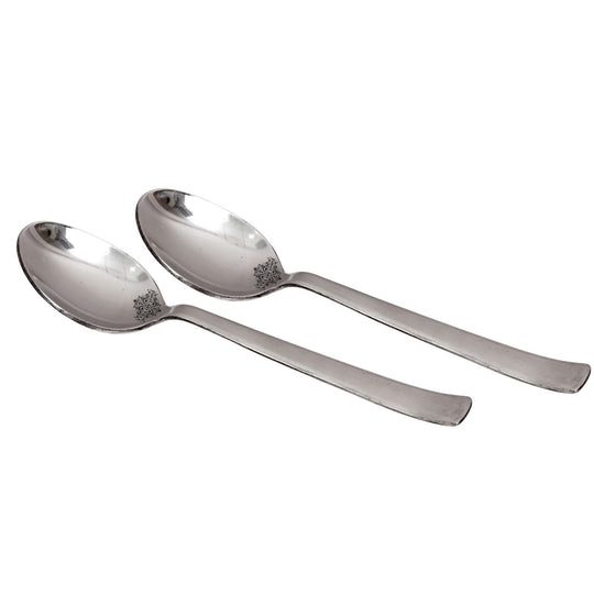 Pure Stainless Steel Handmade Matt Finish Design Baby Spoon